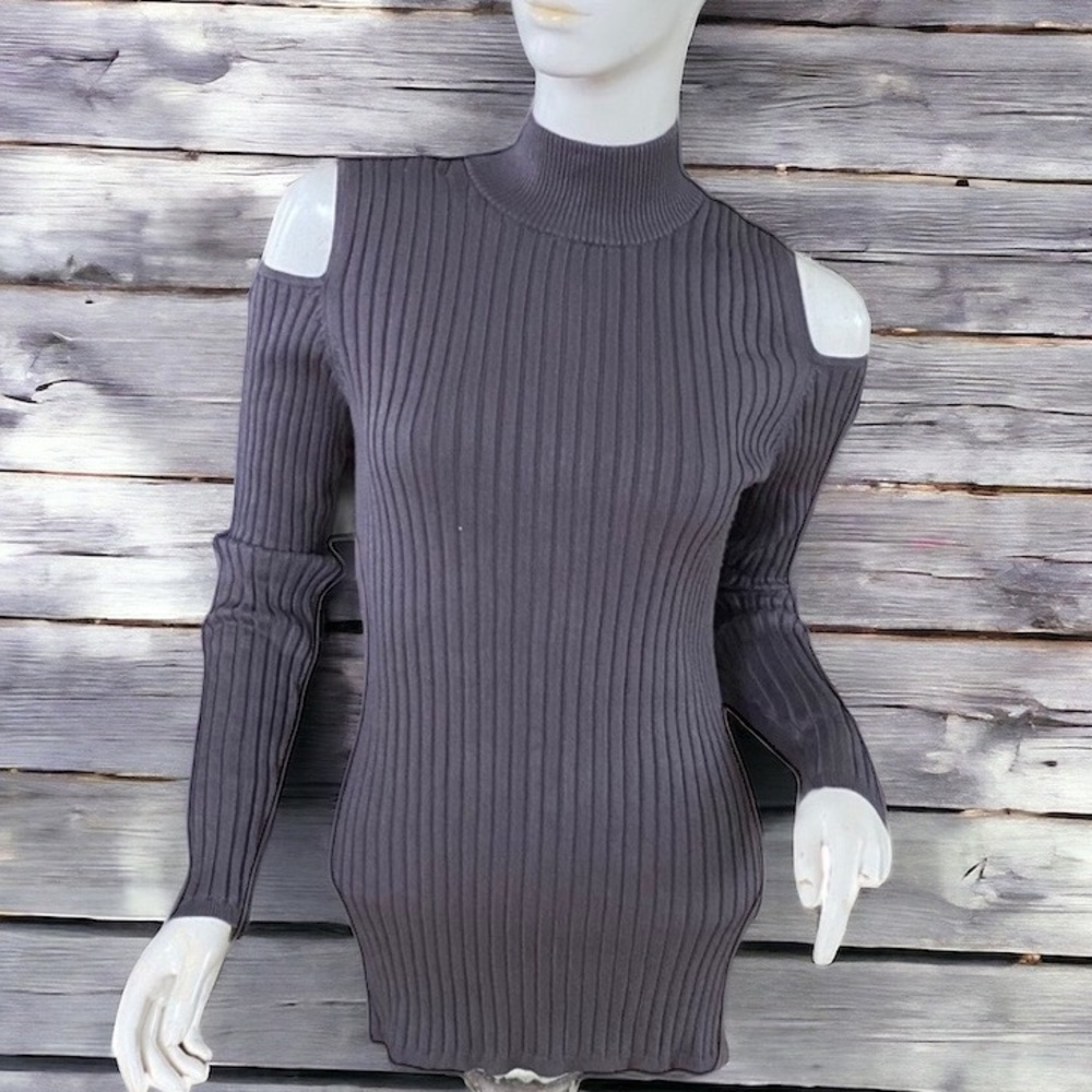 ❄️ 50% off winter Love Scarlett ribbed pullover large weave knit sweater M